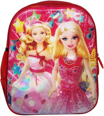 Buy Butterfly Waterproof Princess Barbie Pink 15 inch School Trolley  Backpack Online @ ₹1099 from ShopClues