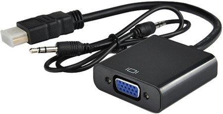 Convertidor Adaptador VGA a HDMI Glink Audio Digital HD 1080p