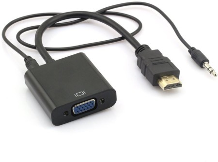 Adaptador HDMI a VGA / Convertidor HDMI a VGA de Video ELE-GATE WI.61 –  DELED Electronica y Accesorios