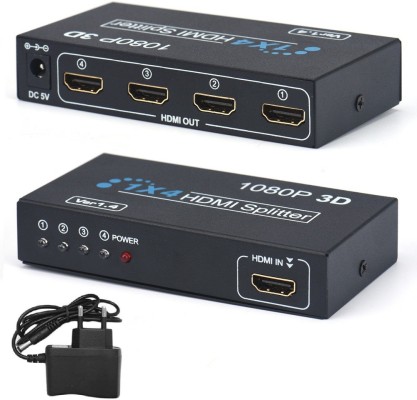 1 In 4 Out HDMI Splitter at Rs 290, HDMI Splitter in New Delhi
