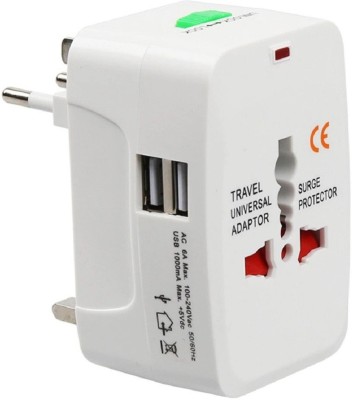 Travel Pack-3 | Universal Travel Adapter 200+ Countries Adaptateur  International 4 USB+Type-C Adapter US UK EU AU Asia | 30W Type-C + USB Fast  Charger