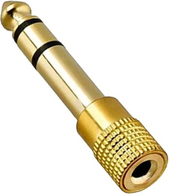 Speaker Connector 6.35mm Male To 3.5mm Female Jack 3.5 Audio