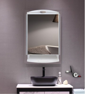 White And Brown Wall Mounted Bathroom Glass Mirror, For Home at Rs 800/sq  ft in Bengaluru