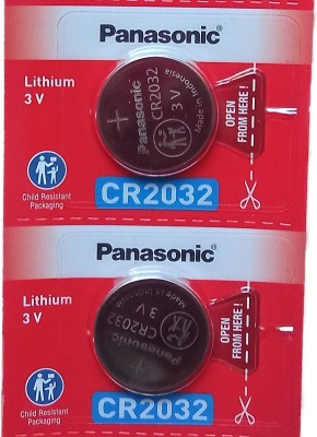 Toshiba CR2032 Battery 3V Lithium Coin Cell (2 PCS Child Resistant Blister  Package)