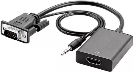 Convertisseur HDMI™ vers VGA + 2 Sorties RCA (G/D) NEDIS - La Poste