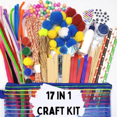 Buy INDIKONB 22 in 1 Art and Craft Kit for Girls and Boys with