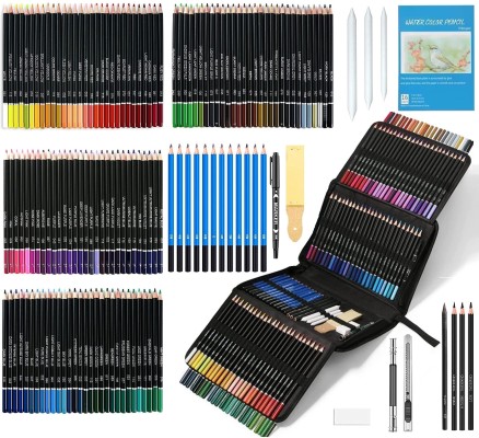 Corslet 145 Pieces Sketch Pencils Set for Artists Graphite Pencil Drawing  Kit Sketching  Sketching Pencil  Flipkartcom