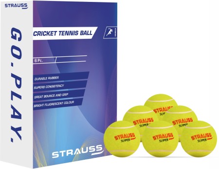 Shoppernation Durable Soft Tennis Ball Cricket Ball Cricket Tennis Ball