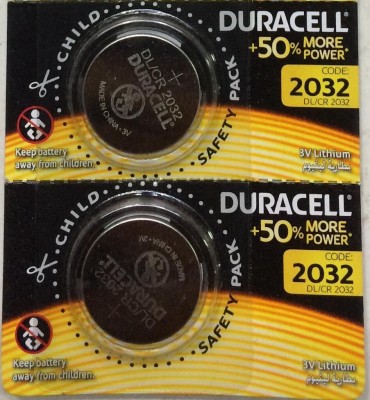 DURACELL LONG LASTING 3V LITHIUM BATTERY DL2032/CR/BR2032/CR2032 at Rs  30/piece, Lithuim ion batteries in Bengaluru