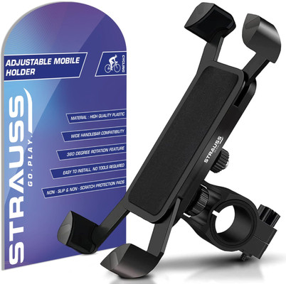 Cycle phone holder clearance