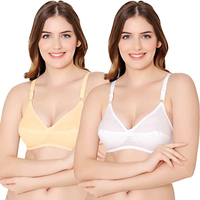 Bodycare Women's Full Coverage Non Padded Cotton Bra – 6817 – Online  Shopping site in India