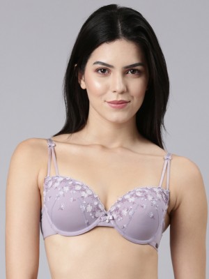 Enamor Women's Non Padded Non Wired Full Support Classic Lace Bra – Online  Shopping site in India