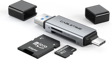 Lecteur Carte microSD pour USB 2.0 - FD2-MSD-3