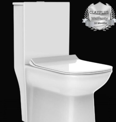 White Closed Front One Piece Toilet Seat, For Bathroom Fitting
