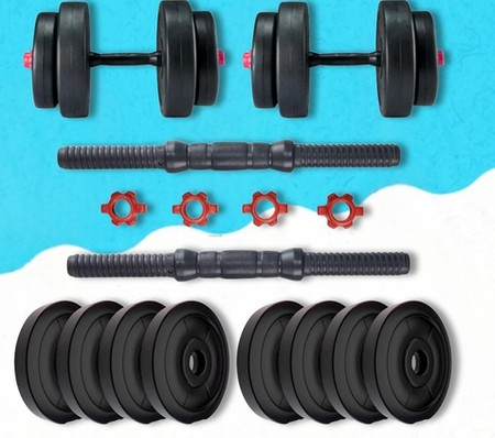 Gym dumbbell set price flipkart deals