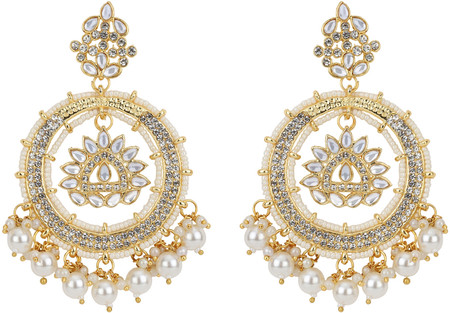 Chandbali Earrings Buy Chandbali Earrings Designs Online at Best