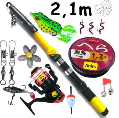Hunting Hobby Fishing Portable Telescopic Rod 15Feet/360cm Multicolor  Fishing Rod Price in India - Buy Hunting Hobby Fishing Portable Telescopic  Rod 15Feet/360cm Multicolor Fishing Rod online at