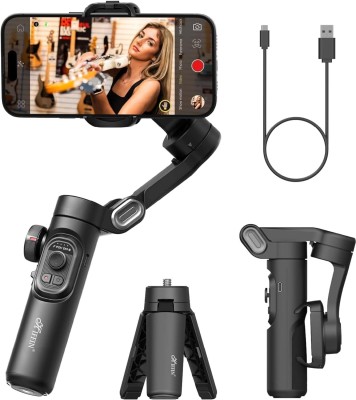 hohem iSteady M6 Kit 3- Smartphone Gimbal Stabilizer with AI Vision Sensor  & with Tripod, Magnetic Design, Portable and Foldable for video recording 