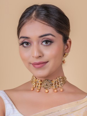 1 Gram Gold Necklace Sets - Buy 1 Gram Gold Necklace Sets online at Best  Prices in India