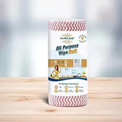 Embuer Reusable Non-Woven All Purpose Kitchen Towel Roll - 2 x 80 Pulls