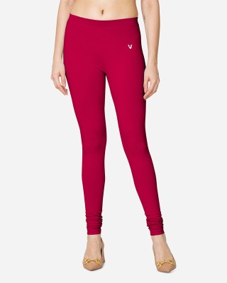 Red Womens Leggings And Churidars - Buy Red Womens Leggings And Churidars  Online at Best Prices In India