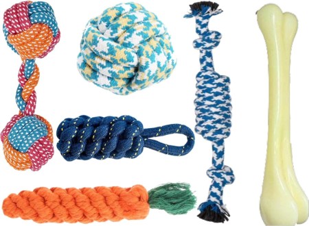 Self Play Rope Teething Ball - Buy Online