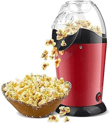 Popcorn Powder's Microwavable Silicone Collapsible Red Popcorn Popper