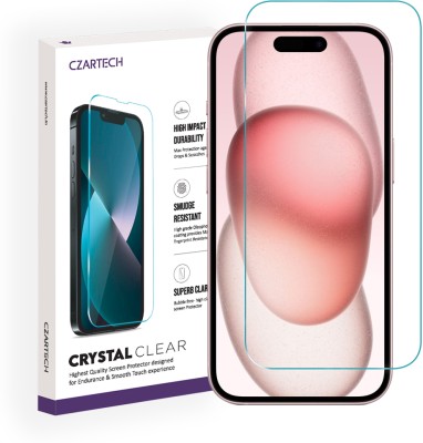 CZARTECH Tempered Glass Screen Guard For iPhone 12 Mini (5.4) with Easy  Cleaning Kit (Pack of 1)