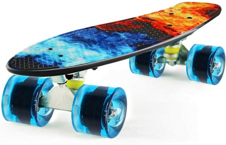 Skateboard Kinder Ben 10 - Multicolore - Bois / Plastique - l 42,5 cm  jusqu'à 6 ans