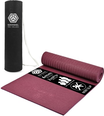 HemingWeigh Yoga Mat Thick, Yoga Set For Home Workouts, 1/2  Inch Thick Yoga Mat For Women, Men, Non Slip Yoga Mat