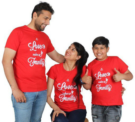 Flipkart family hot sale t shirts