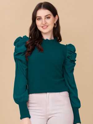Long Sleeve Crop Tops - Buy Long Sleeve Crop Tops online at Best Prices in  India