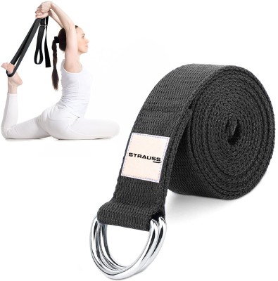 Yoga Belt for Women Men 5 Loops Yoga Strap for Stretching at Rs