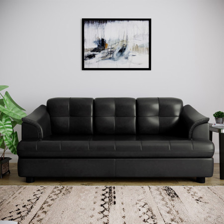 Flipkart leather sofa hotsell