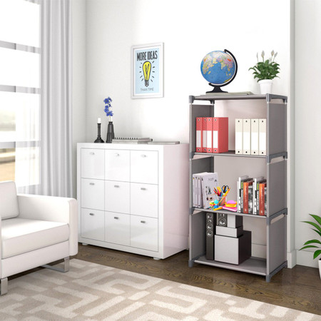 Study table sales with bookshelf flipkart