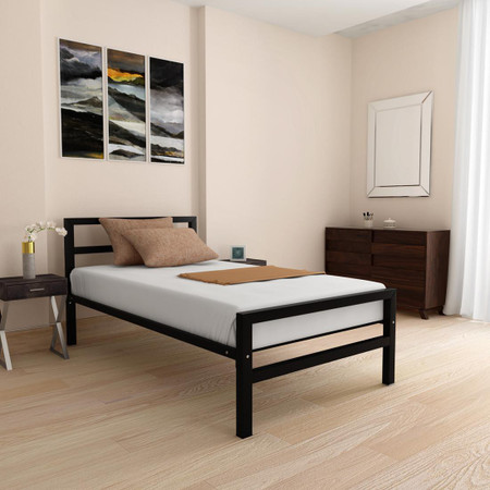 Flipkart on sale steel bed