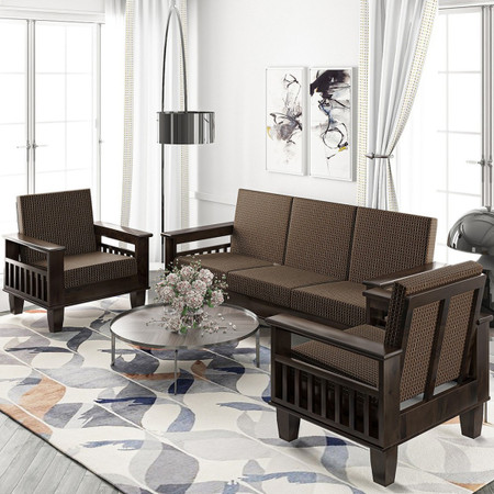 Teak Wood Sofa Sets Buy Teak Wood Sofa Sets online at Best