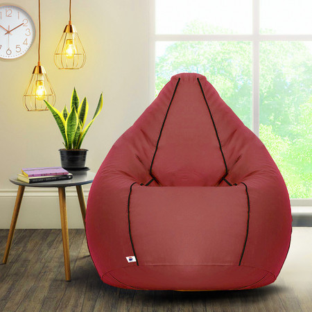 Buy Kushuvi Bean Bag Chair & Footrest (With Beans) at Best Price in India