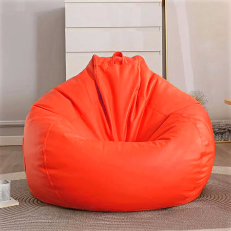 Orange bean outlet bag chair