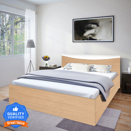 Buy Teak Wood Bed Base - Aurillac online in India. Best prices, Free  shipping