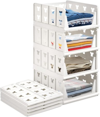3 Stackable Plastic Organizers 1 Matching Plastic Storage 3 Drawers -  general for sale - by owner - craigslist