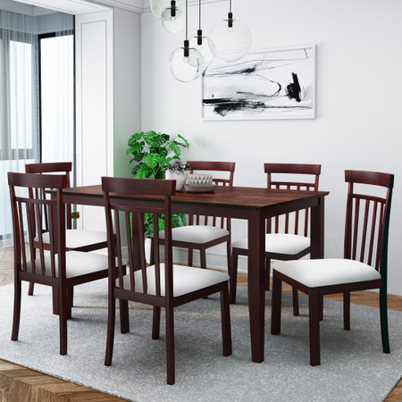 Dining table best sale 6 seater flipkart