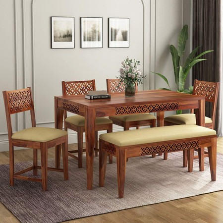 Dining table set on sale 4 seater flipkart