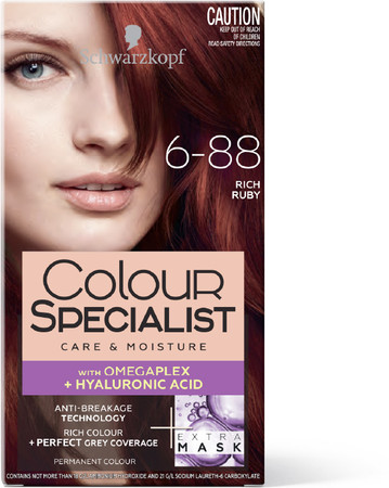 Schwarzkopf Colour Specialist At Home Permanent Hair Colour - 6.88