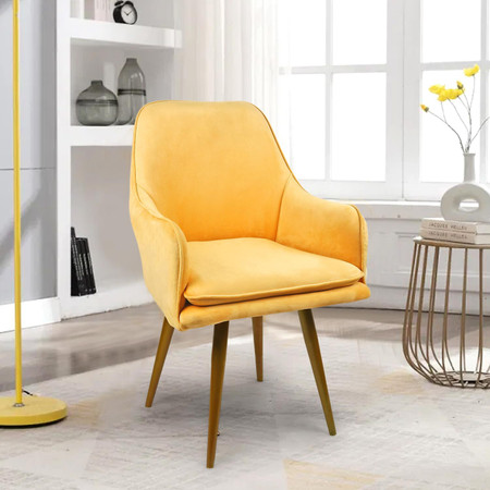 Yellow chairs online hotsell