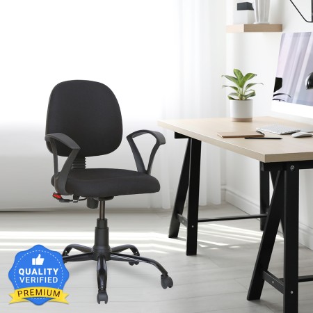 NILKAMAL Miller Mid Back Office Chair Black in Latur at best price by  Omacme - Justdial
