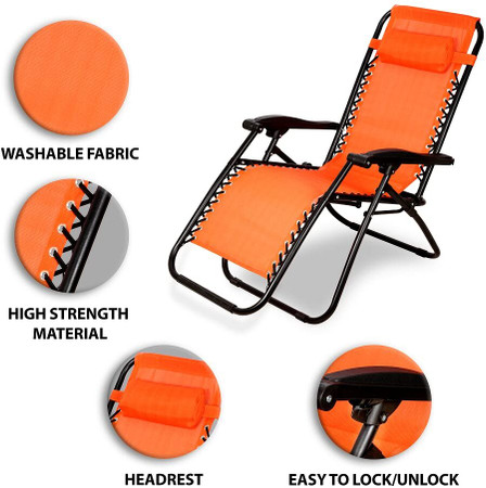 Zero clearance gravity chair