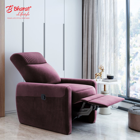 Round recliner sales chair