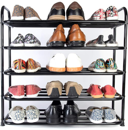 Metal shoe rack best sale flipkart