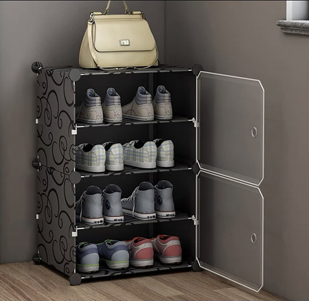 Flipkart shoe store rack plastic